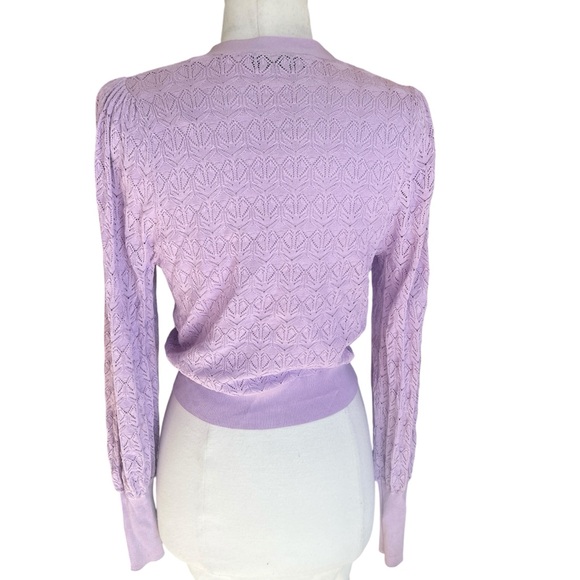 Zara Cardigan Beautiful Delicate Weave Womens size medium - Picture 3 of 6